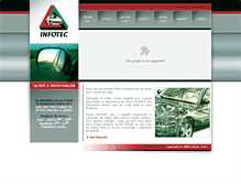 Tablet Screenshot of infotecauto.ro